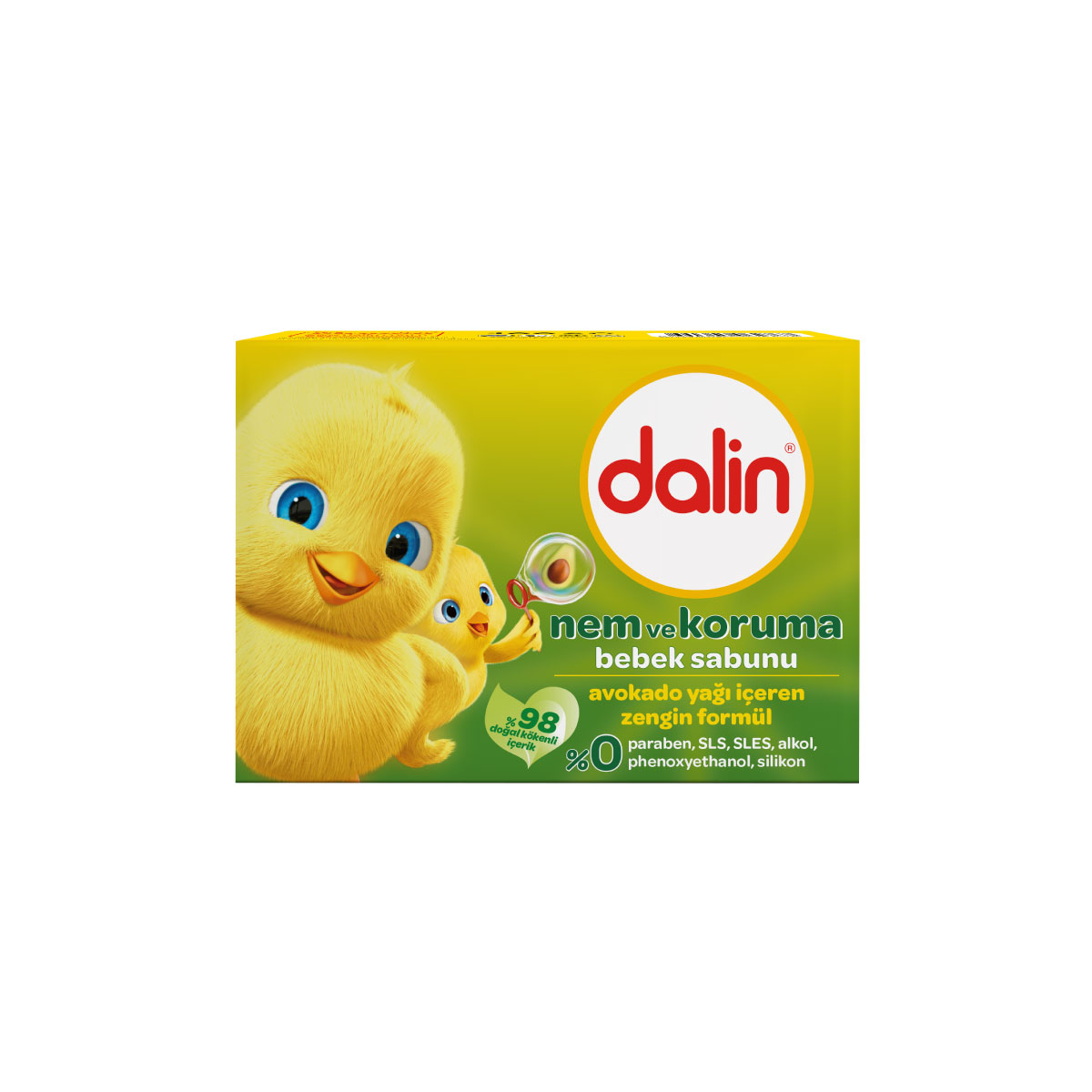 dalin bebek sabunu - nem ve koruma - avokadolu