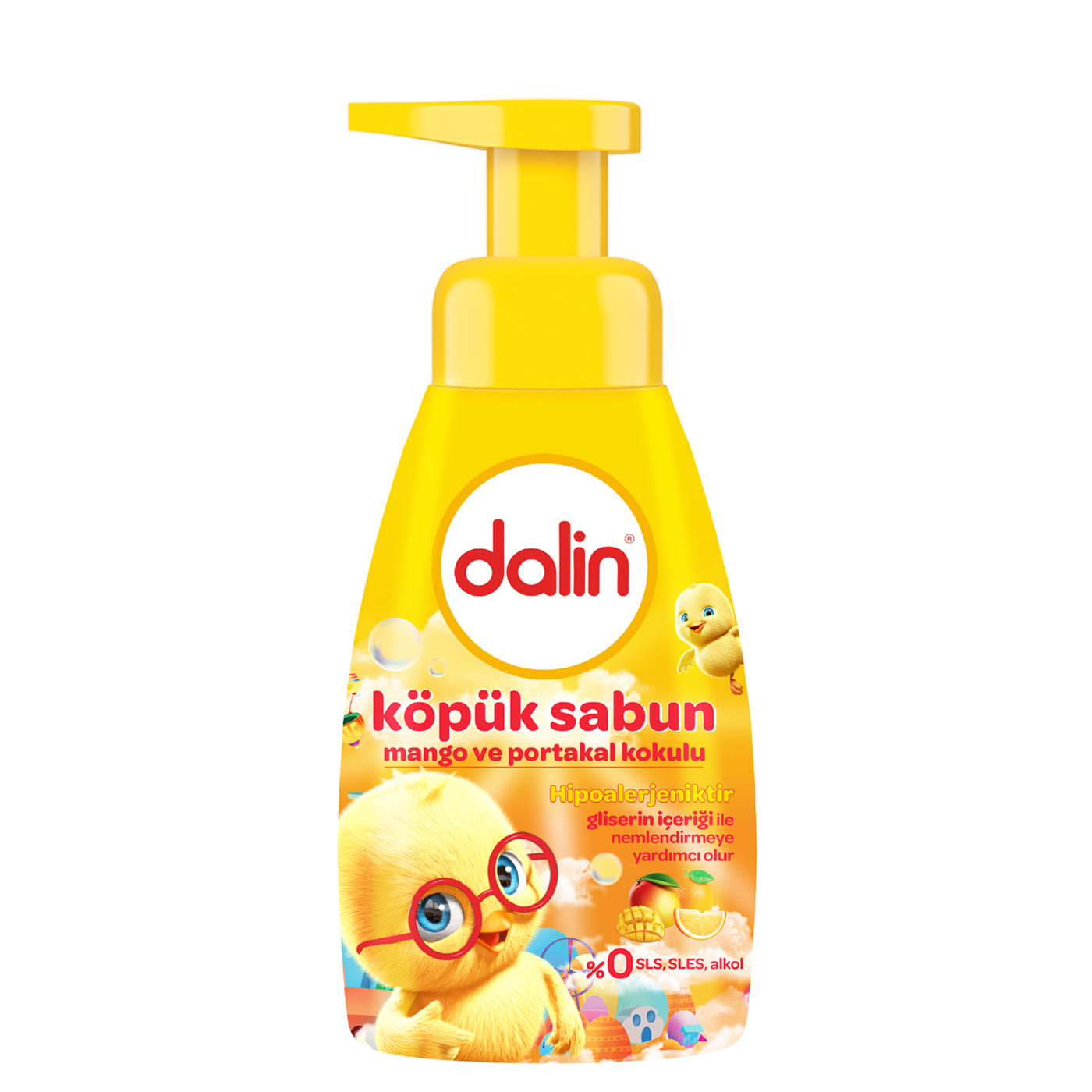 dalin köpük sabun - mango - portakal kokulu
