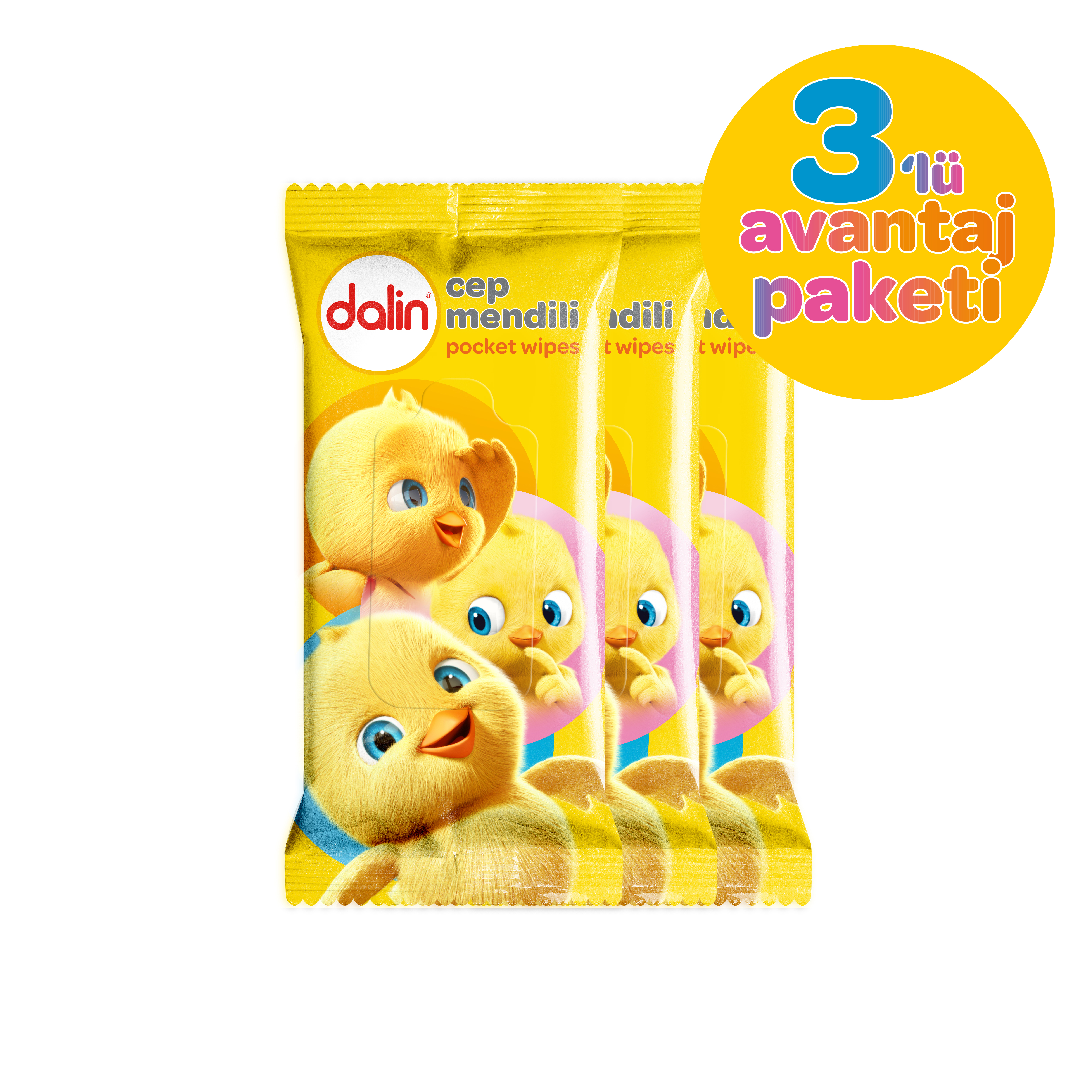 dalin cep mendil - klasik - avantajlı paket